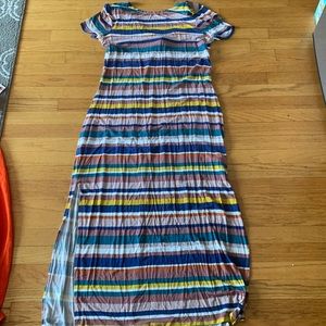 Eloquii maxi dress with cutout back